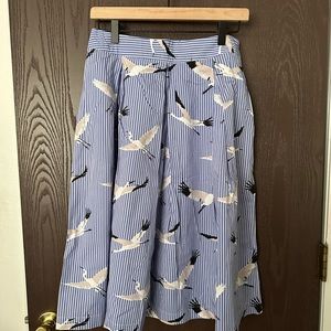 Never worn, Who What Wear crane skirt, size 4